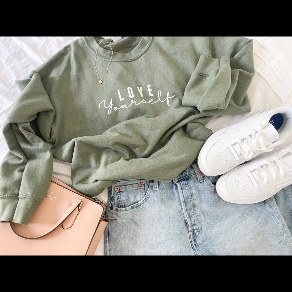 Love Yourself sweater